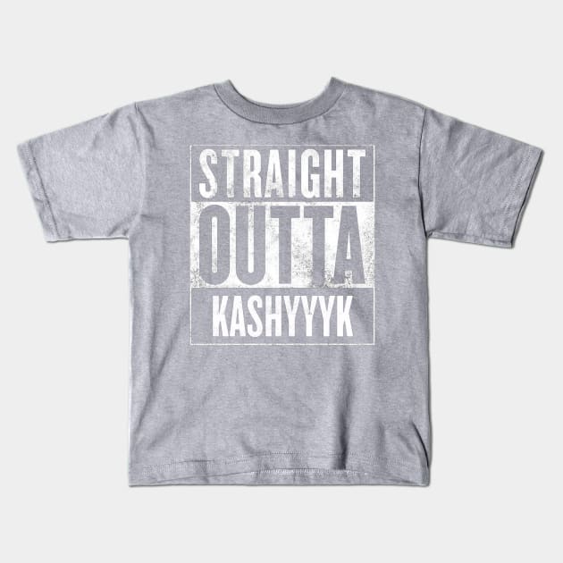 Straight Outta Kashyyyk Kids T-Shirt by finnyproductions